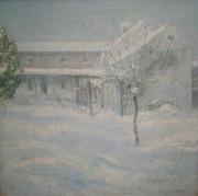 John Henry Twachtman Old Holley House, Cos Cob oil painting